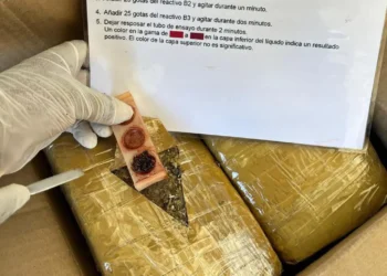 Prueba de campo sobre para detectar marihuana.