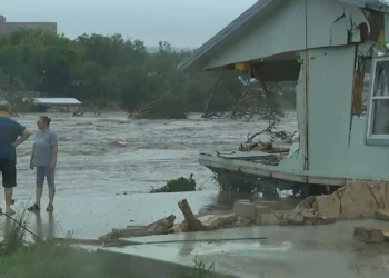 Hubo una crecida del río Guadalupe/Tdem.texas.gov