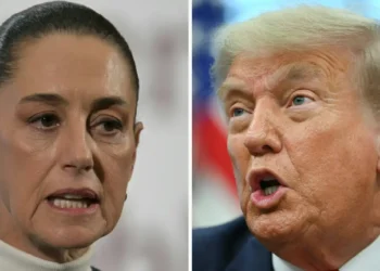 Sheinbaum y Trump nuevamente frente a frente por los aranceles/AFP
