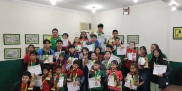 Todos los ajedrecistas con sus respectivas premiaciones (FBA).