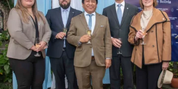 Ximena Arias, Germán López, Elmer Catarina, Marcelo Massoni y Catalina Olivero.