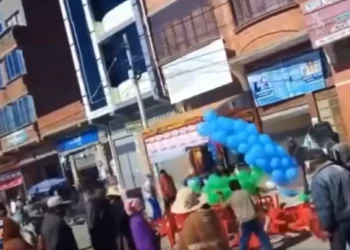 Un grupo de pobladores de Batallas irrumpió la casa de campaña de Andrónico Rodríguez.