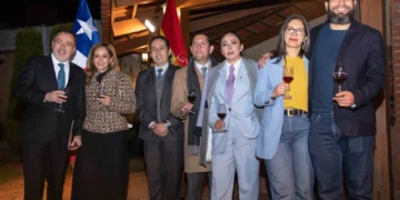 Chile ofreció una noche de vinos e integración