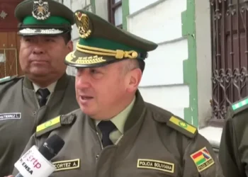 El coronel Cortez confirmó la información. Foto: ABI.