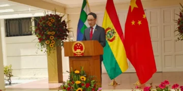 Wang Liang, embajador de la República Popular de China en Bolivia