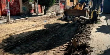 Una obra inconclusa en la avenida Abdón Saavedra, en Sopocachi. FOTO: Roxana Pérez del Castillo
