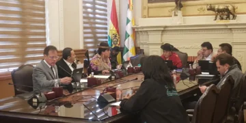 El Concejo analizará el reformulado del POA y enviará al Ministerio de Economía su aprobación o rechazo. FOTO: Concejo de La Paz