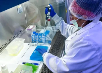 Profesionales especializados trabajan en los laboratorios. Foto: Ministerio de Salud.