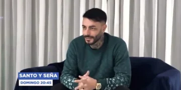 Sebastián Marset, en una entrevista con la televisión uruguaya.