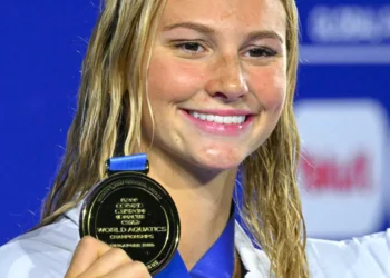 La nadadora canadiense Summer McIntosh (AFP)