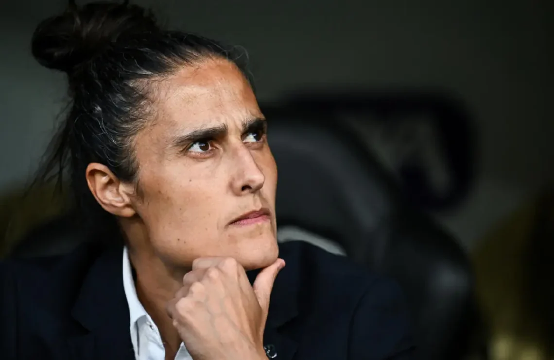 La seleccionadora española Montse Tomé durante la final de la Eurocopa. (FOTO: AFP)