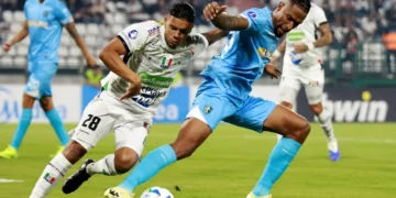 Incidencia del cotejo Once Caldas vs San Antonio (APG).