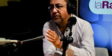 Concejal Jorge Dulón en entrevista con La Razón Radio. Foto: Oswaldo Aguirre.