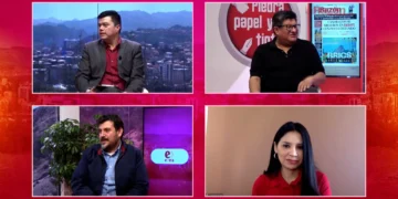 Luciana Jáuregui, Carlos Saavedra y Armando Ortuño en entrevista con Piedra, Papel y Tinta de La Razón.