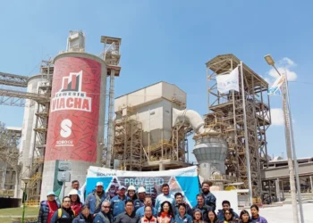 Una de las plantas de la empresa cementera: Foto: Soboce.