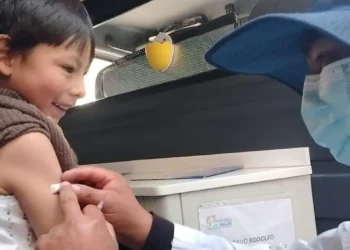 Los niños son prioridad de las campañas de vacunación. Foto: Ministerio de Salud.