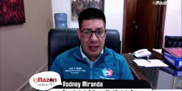 El secretario de Culturas de la Alcaldía de La Paz, Rodney Miranda en entrevista con La Razón Radio.