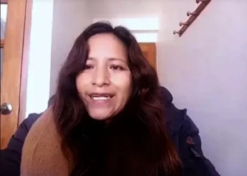 Secretaria ejecutiva de FRUTCAS, Yamile Cruz. Foto captura.