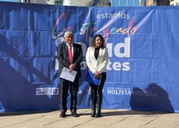La Alcaldía de La Paz y el Gobierno lucharán contra el sarampión. Foto: Ministerio de Salud.