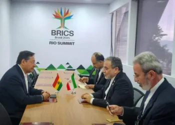 Arce se reunión con autoridades de Irán. Foto: Lucho Arce.