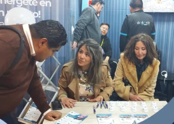 La ASP-B en la feria La Paz expone. Foto: ABI.