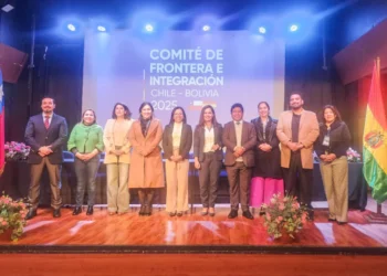 La XVII Reunión del Comité de Frontera celebrada en Arica: Foto: Cancillería.