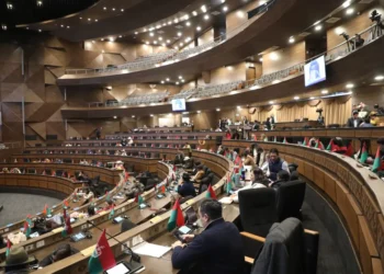 La sesión de la Asamblea entró en cuarto intermedio la madrugada del  anterior jueves. Foto: Vicepresidencia.