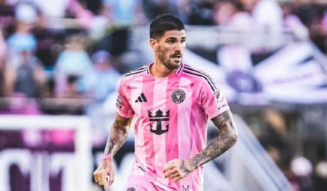 Rodrigo De Paul en su debut con en Inter Miami. (FOTO: Inter Miami)