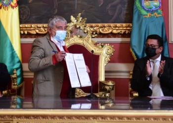 Sin el visto bueno el Concejo, el alcalde Iván Arias aprobó del segundo reformulado del POA. FOTO: Archivo