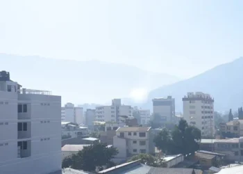 Temporada de invierno afecta a la calidad del aire en Cochabamba. FOTO: RRSS
