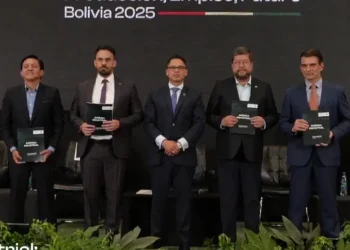 El foro que realizó la CNI con cuatro candidatos. Foto: CNI.