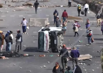 Una jornada de conflictos en junio pasado. FOTO: APG