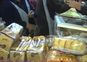 Solo hay venta de pan especial y molde. Foto: Captura Btv.