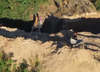 El predio de Santa Rita fue tomado por avasalladores. Foto: Carlos Valverde.