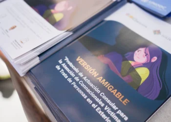 La Cancillería condena los delitos de trata y tráfico. Foto: Ministerio de Relaciones Exteriores.