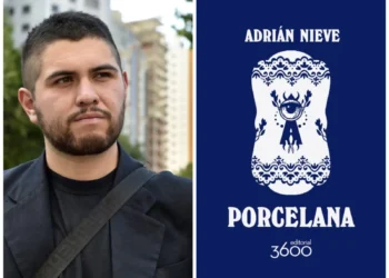 El escrito boliviano Adrián Nieve presenta su nueva producción literaria 'Porcelana' FOTO: Adrián Nieve