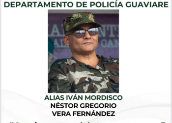 Iván 'Mordisco' es el más buscado en Colombia/Policía Nal. de Colombia