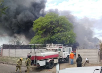 Se movilizaron varias grupos de bomberos/ABI