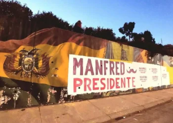 Varios partidos políticos pintaron las paredes con propaganda electoral. FOTO GAMLP