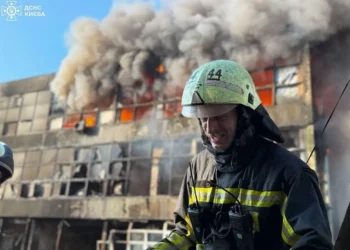 El bombardeo masivo afecto varas zonas de Kiev/RRSS Zelenski