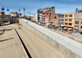 Carril de la Juan Pablo II, debajo del Distribuidor Río Seco, será habilitado. FOTO: GAMEA