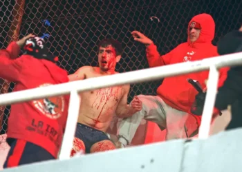 Hubo incidentes entre hinchas de Independiente de Avellaneda y la Universidad de Chile/AFP