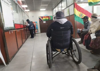 Hay cajas habilitadas en el edificio Jach'a Uta. Foto: GAMEA.