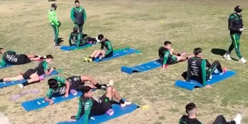 Toma del primer día de entrenamiento de la Selección Boliviana en Achumani (Miriam Flori)