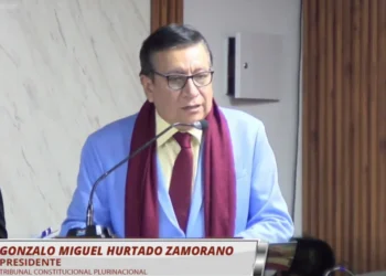 El presidente del TCP, Gonzalo Hurtado.