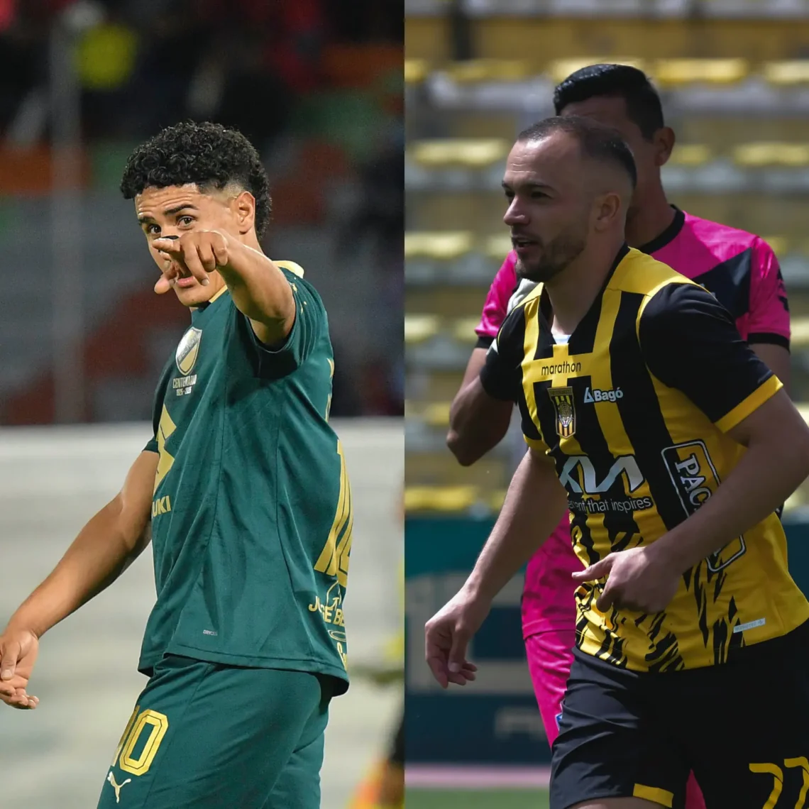 El colombiano Daniel Cataño, de Bolívar; y el paraguayo Juan Godoy, de The Strongest (APG).