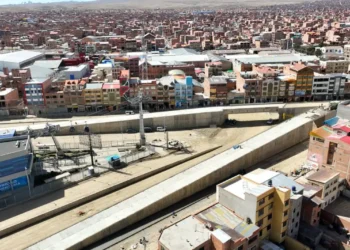 Concluyó la construcción de la obra gruesa de la obra. Foto: GAMEA.