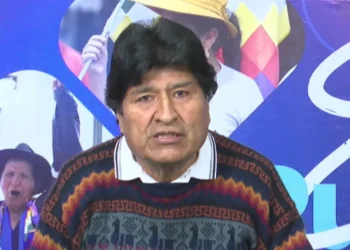 Evo Morales en su programa dominical de RKC.
Foto: captura RKC.