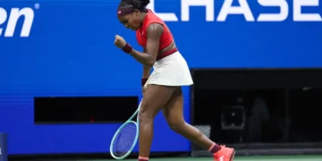 La tenista estadounidense Coco Gauff (AFP)