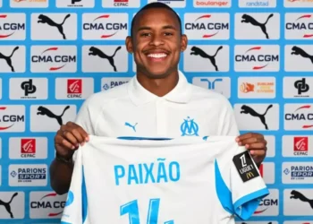 Igor Paixão con la camiseta del Marsella
